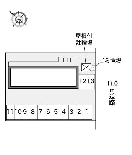 リバティ永山(40241)の駐車配置図