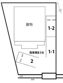 グラシィ松戸の駐車場