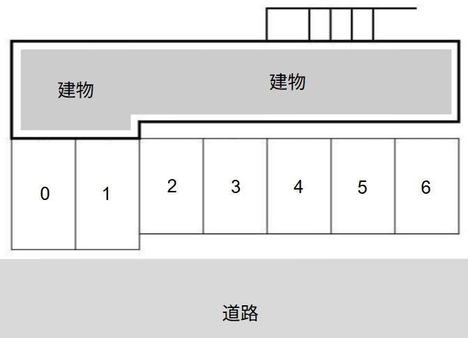 ダイシン’９０の駐車配置図