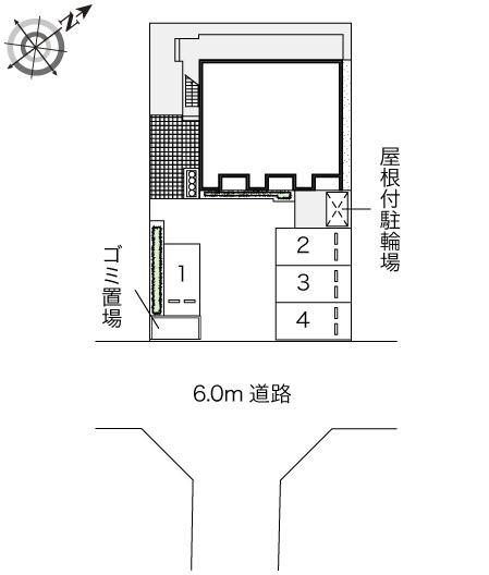 ガイア守山Ⅱ(51944)の駐車配置図