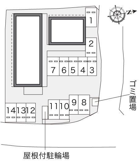 マ　メゾン(17208)の駐車配置図