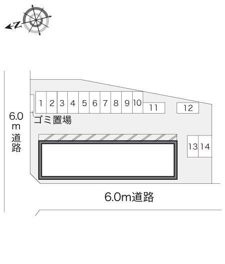 エレメント(20463)の駐車配置図