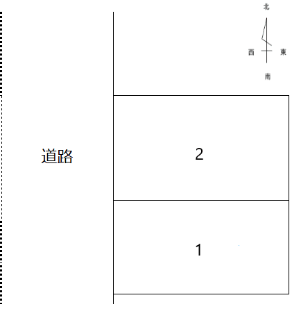 元浜町　第1駐車場の駐車配置図