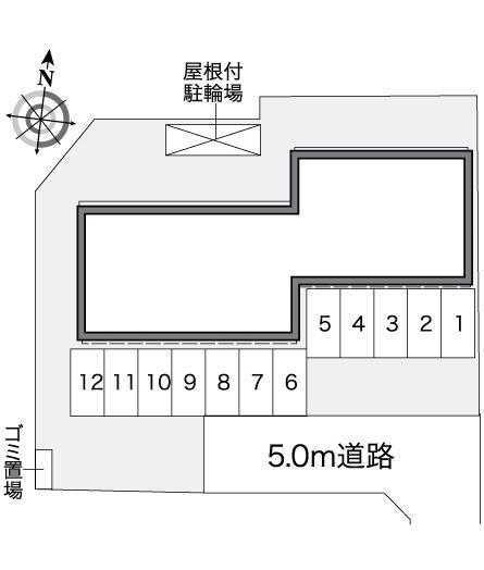 ソナール(39603)の駐車配置図