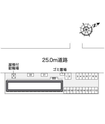 トゥイーナ(27593)の駐車配置図