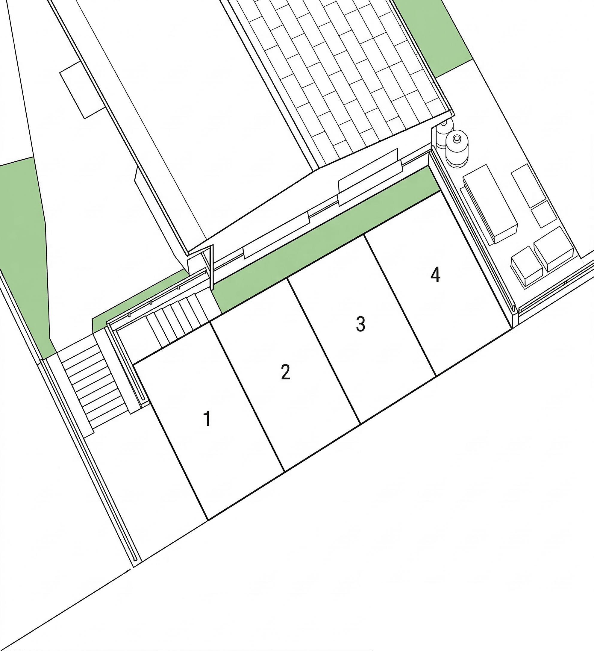 フレグランスNの駐車配置図
