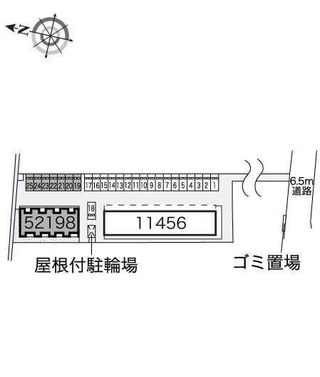 ドマーニ(52198)の駐車配置図