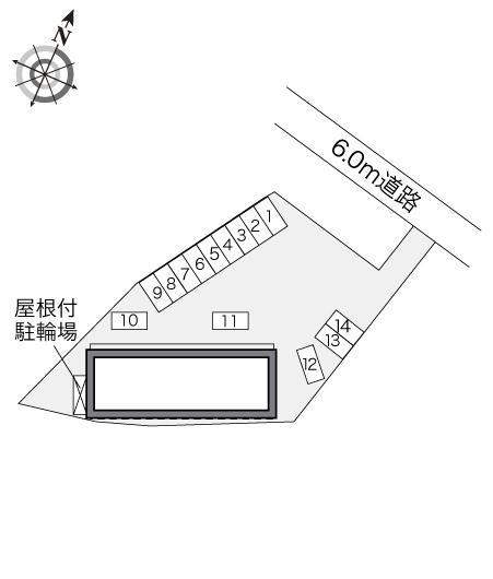 ＢｌｕｍｅｎＨｅｉｍ(23389)の駐車配置図