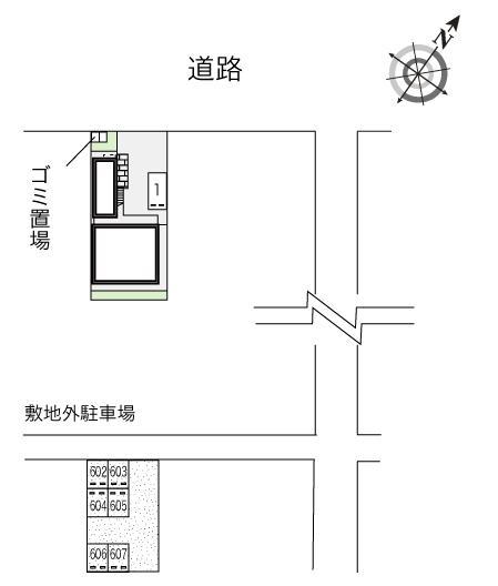 寿(10860)の駐車配置図