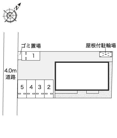 グッドリーフ(48058)の駐車配置図