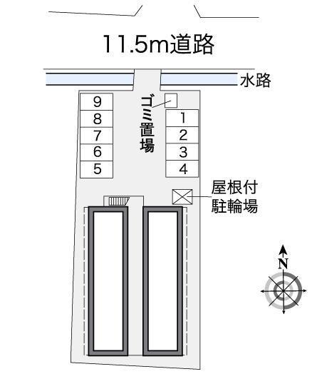 Ｉ　Ｎ南仙台(26218)の駐車配置図