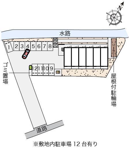 クレイノラ　ヴィ　メルベーユ(56914)の駐車配置図