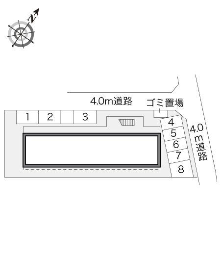 アルシオネ飛路(18228)の駐車配置図