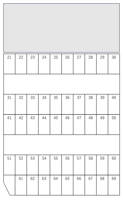 パーキングKABEの駐車配置図
