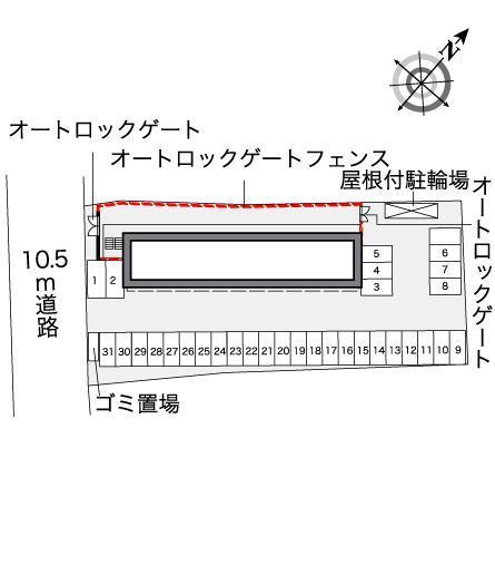 ソルシオン５(37656)の駐車配置図