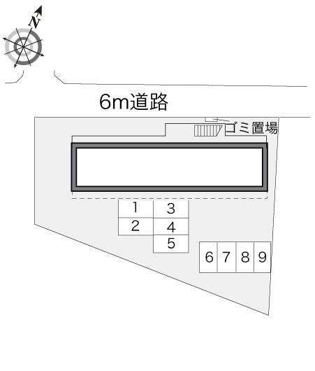 峰の坂(14257)の駐車配置図