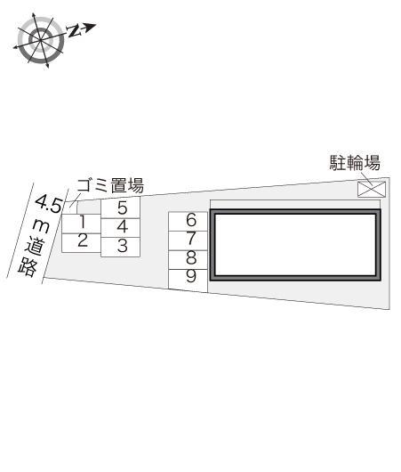 枸橘(24023)の駐車配置図