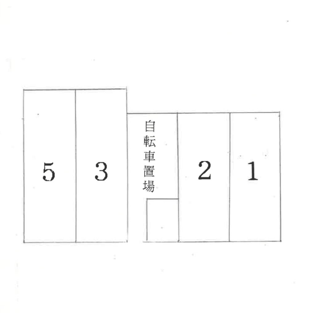 エトワール王子の駐車配置図