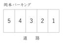 岡本パーキングの駐車場