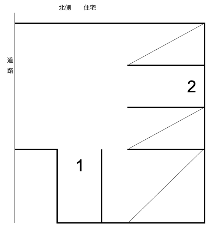 4.藤井駐車場の駐車配置図
