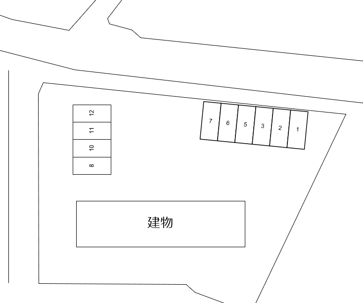 ＢＥＬＬＥ ＦＯＬＩＡＲの駐車配置図