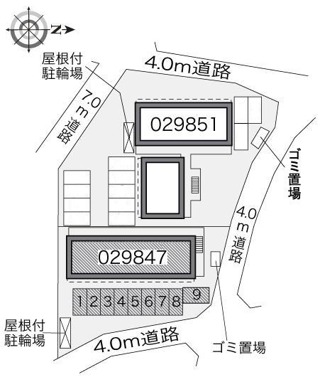 ＩＺＭ　Ⅰ(29847)の駐車配置図