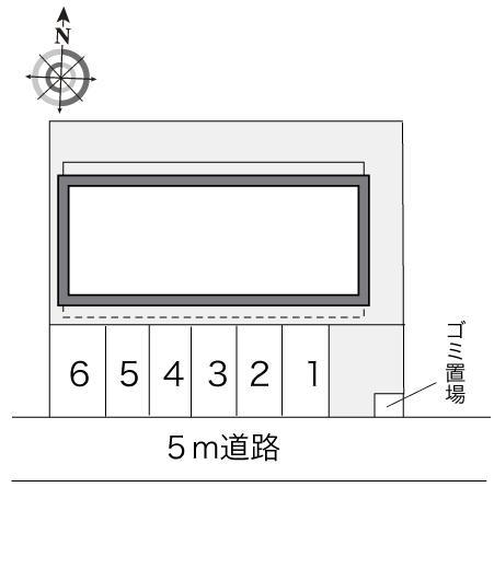 ソレイユ(10299)の駐車配置図