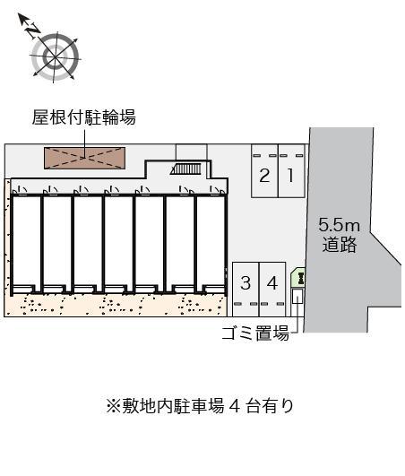 クレイノフィークス(58907)の駐車配置図
