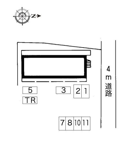 Ｔ・Ｈ(8983)の駐車配置図