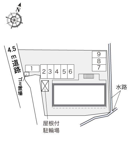 Ｋ＆Ｔ　鴛鴨(28223)の駐車配置図