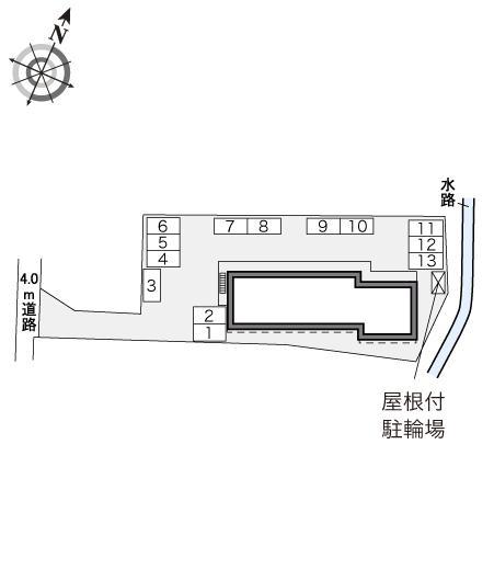 Ｒｏｃｋｈｏｕｓｅ(34197)の駐車配置図