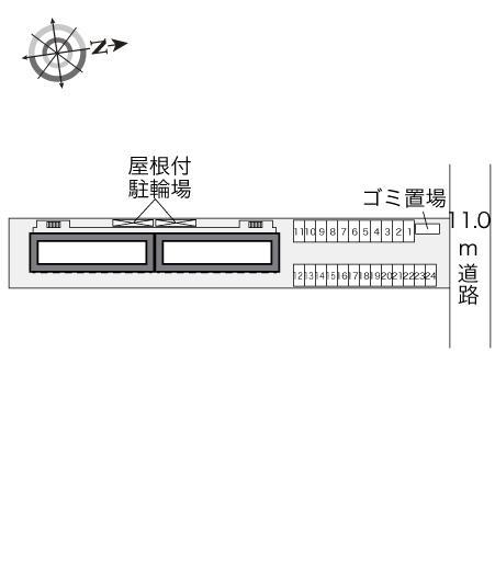 ＳＬＩＭＦＩＥＬＤＳ(31782)の駐車配置図