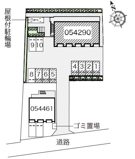 シャインブルー(54290)の駐車配置図