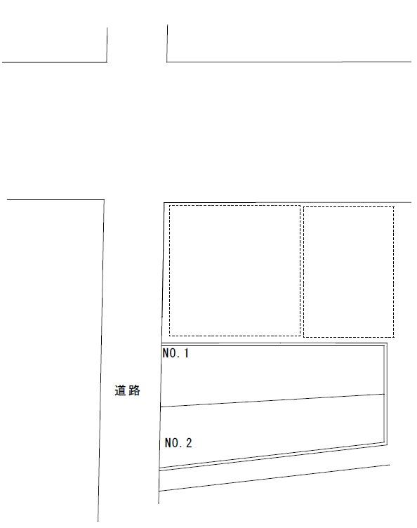 甲突町パーキングの駐車配置図