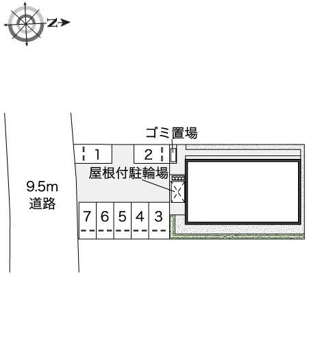 ベルニナ(46333)の駐車配置図