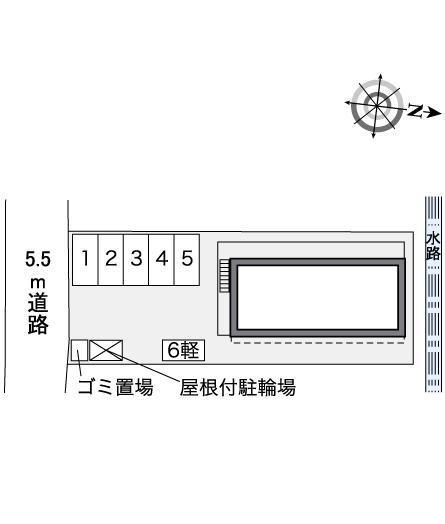 ＨＡＮＡＥＩ(35637)の駐車配置図