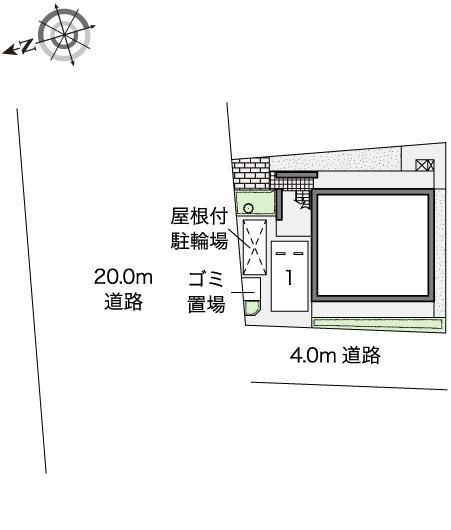 ルミエール筒井(46437)の駐車配置図