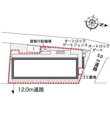 ひなた(38173)の駐車配置図