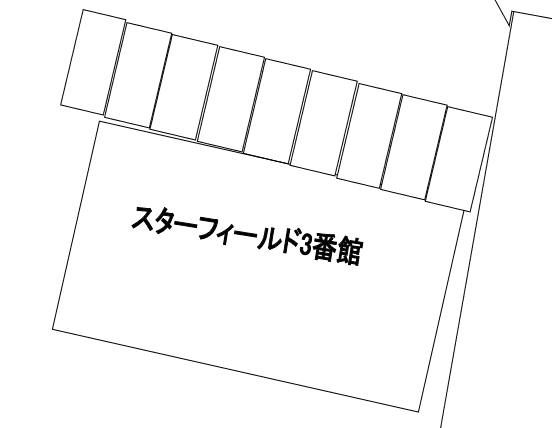 スターフィールド３番館の駐車配置図