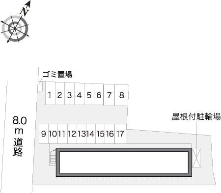 白川(20060)の駐車配置図