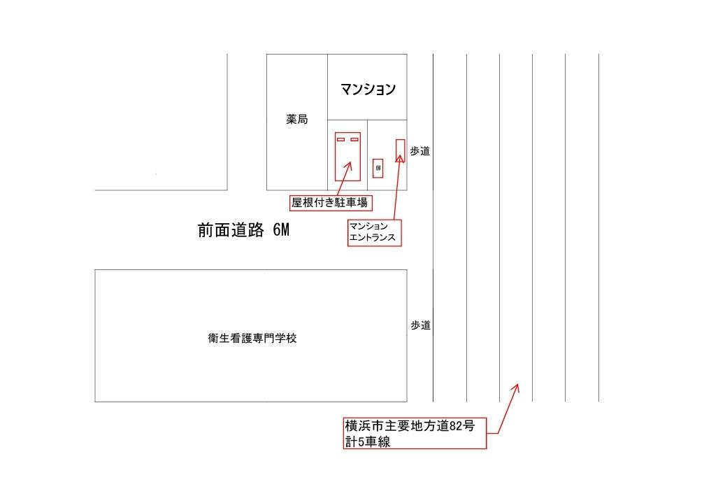 根岸町3丁目駐車場の駐車配置図