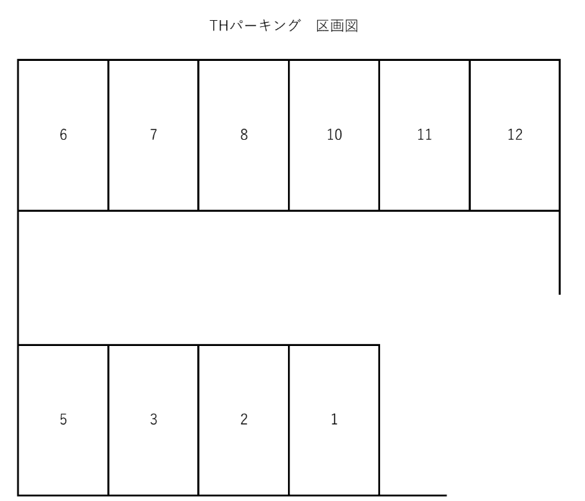 THパーキングの駐車配置図