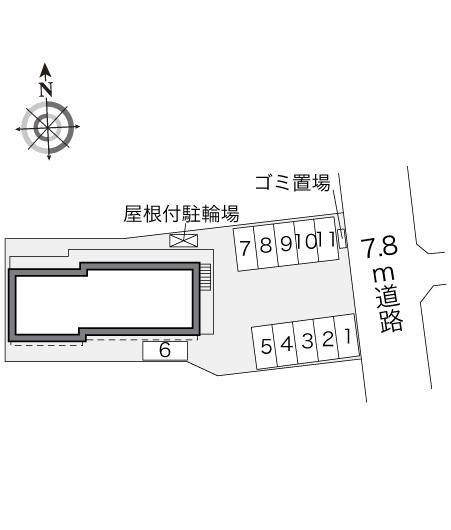 国府(31097)の駐車配置図