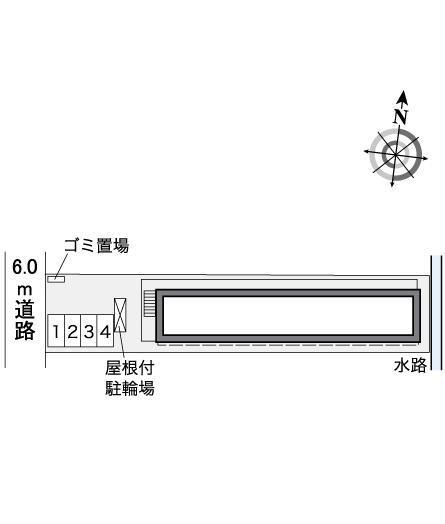Ｎｏｎｏ　南(36622)の駐車配置図