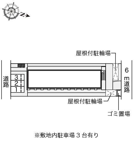 武庫之荘(12750)の駐車配置図
