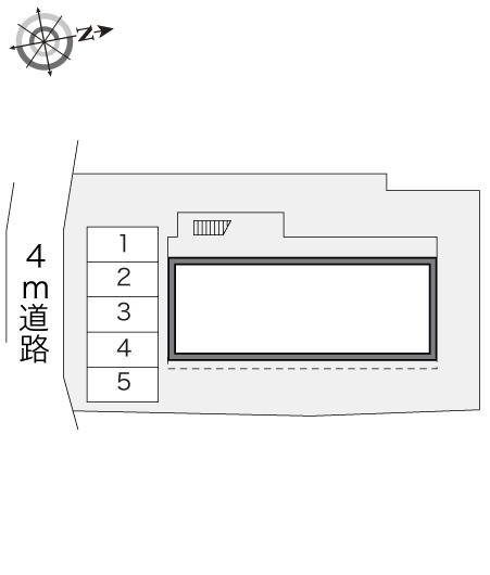 オークリーフ南(16548)の駐車配置図