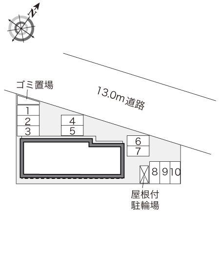 東三郷(24016)の駐車配置図