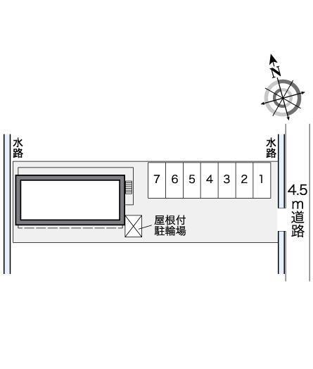 シャンテ(27152)の駐車配置図