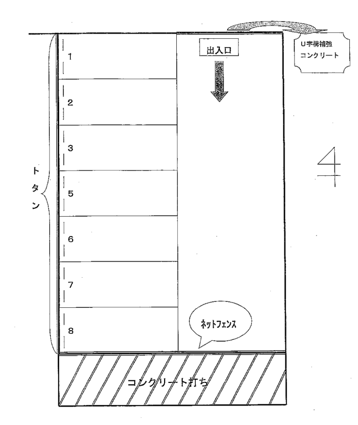 ４４１の駐車配置図