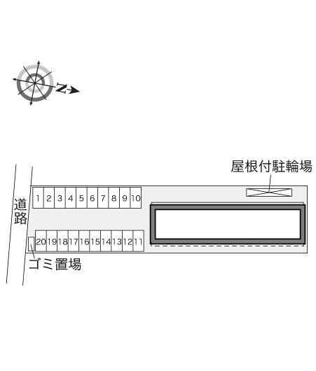 さくら(32580)の駐車配置図